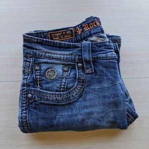 Men's Rock Revival Jeans Rigny Relaxed Straight